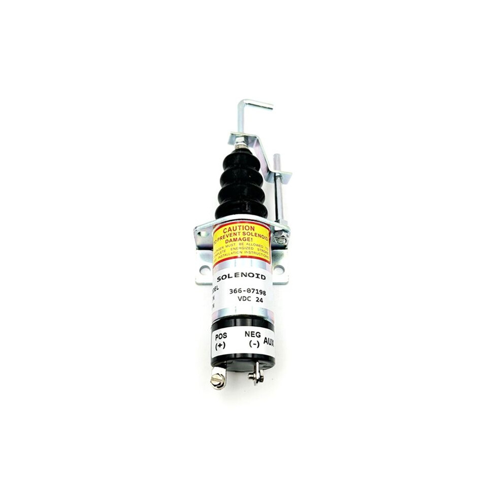 Fuel Shutoff Solenoid For Engines 366-07198(24V) Engine Part 6033987397843
