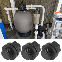 4-Pack DräNeringspluggar med O-Ringar Pumpplugg Poolfilter Byte Av PooldräNeringspumpplugg SPX1700FG för  Pumps