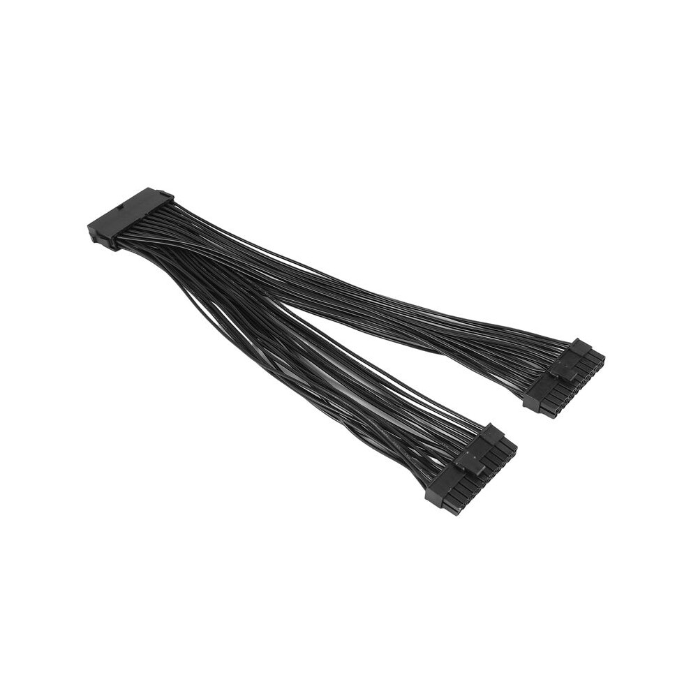 Dual Psu Power Supply 24-Pin Atx Motherboard Splitter Cable,24Pin(20+4) For Atx Motherboard Extension Cable 4713607130112