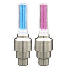 Fahrrad Licht Ohne Batterie Mountainbike Fahrrad Beleuchtung LEDs Reifen Reifen Ventil Kappen Radspeichen LED-Licht BL0157