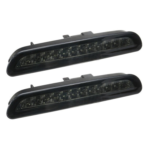 2X Smoked 12-LED Third Rear Tail Brake Stop Light Reverse Lamp for  Hiace 2005-2013