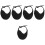 5Stk Schuhe Cover Rutschfest 4