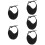 5Stk Schuhe Cover Rutschfest 10