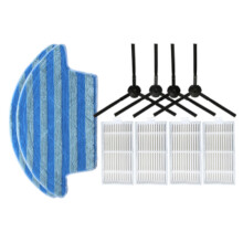 Seiten BüRste Rollen Mopp Lappen Hepa Filter für Chuwi  V55 Pro Roboter Vakuum Staubsauger Zur Reinigung Ersatz ZubehöR Teile