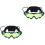 2Pcs Kids Protective Goggles Windproof Safety Eyewear 4
