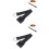 2Stk Cello Endpin Strap Schwarz, , Stabiler Halt Für Bühne 6