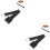2Stk Cello Endpin Strap Schwarz, , Stabiler Halt Für Bühne 7