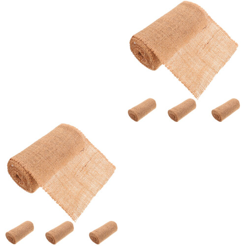Baumschutz Jute Winter Frostschutzbaum Wrap Lichtbraun 2