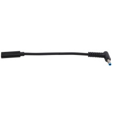 USB Tipo C FêMea para HP4506 Macho 90 Cabo Adaptador 4.5X3.0Mm Plug Conversor de Energia com Chip Sensor PD para Laptop