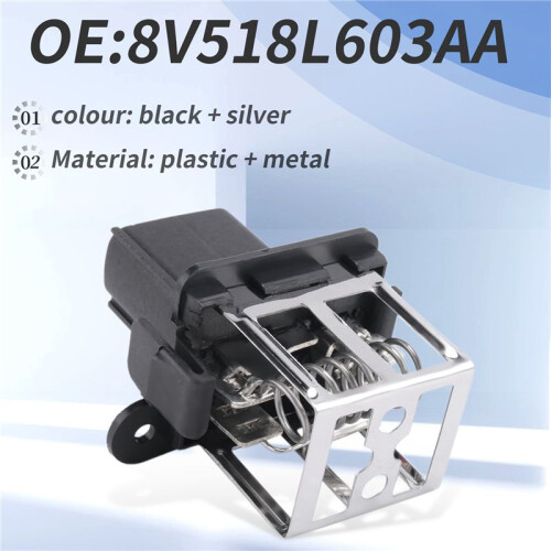 Electronic Fan Module Car Cooling Speed Control Module Resistance Controller for  Fiesta 2015 8V5 18L 603AA 2