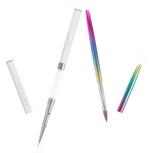 10St Nail Art Brush Set Duurzaam Fiber Materiaal Voor Thuis En Salon