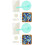 2Sets DIY Tischuntersetzer Bambus Coaster Kit Bunt Kinder Bastelbedarf 5
