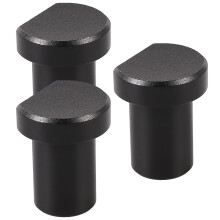 12Stk Werkbank Stopper Planungsanschlag Aluminiumlegierung Schwarz
