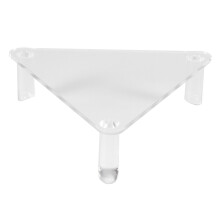 Acrylic Stand - Holds Footballs, Basketballs, Volleyballs or Soccer Balls - Display Stand or Holder