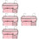 4Stk Multifunktionale Bett- Pink Aus Robustem Oxford-Material 7