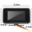 3 In1 LCD Auto Digitale Meter Voltmeter/Oliedruk/Watertemperatuur 12-24V Universeel 8