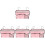 4Stk Multifunktionale Bett- Pink Aus Robustem Oxford-Material 2