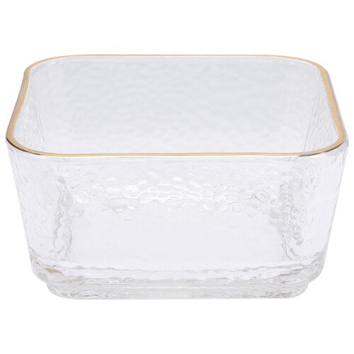 2Stk Transparent Schüsseln Für Salat Creme Snacks 2