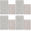 8Stk Perlen Design Board Grau Mit Anti- Rillen Für Schmuck DIY 5
