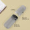 Travel Toothbrush Case Stretchable Toothpaste Holder Container Anti Bacterial Adjustable Box Black 9