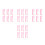 24Stk Silikon Lippenbürste Lippenstift Applikator Kosmetik Makeup Tool 2