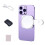 Selfie Phone Mirror with Wide Angle View, Universal ClipOn for iPhone 15/14/13/12 and Android 1