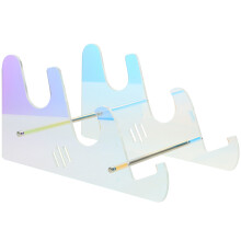 3Stk 3-Tier Keyboard Organizer Acryl Metall Bunter