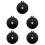 5Stk Schwarze Percussion Beckenmuttern Aluminium Austausch 6