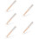5Pièces Maillets Bol Bois Multi Confortables Et Légers 10