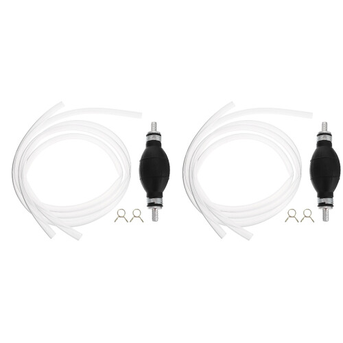 2Pièces Pompe Manuelle Transfert Siphon Multi-Usage Couleur Variée 2