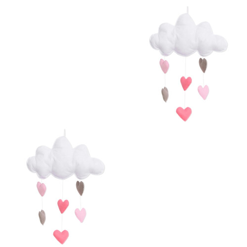 2Pièces Décoration Suspendue Nuage Pour 2