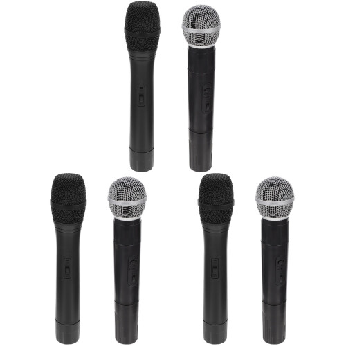 6Pièces Microphones Enfants Simulation Plastique Décor Et Jeu 1
