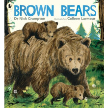Brown Bears by Dr. Nick Crumpton Paperback Book
