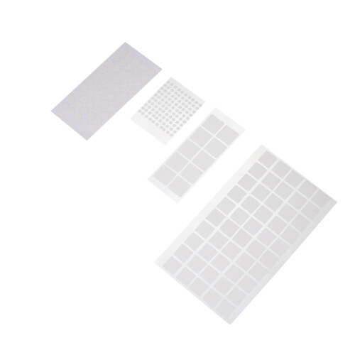 4Ensembles Adhésives Double Face Transparentes Pour Bricolage