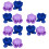 12Pièces Coupes Pour Œufs Durs Silicone Résistant Bleu Violet 7
