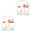 2Ensembles Kit Décor Sable DIY Pour Bureau 3