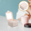 3Pcs Small Retainer Storage Box Plastic Travel Case with Mirror 10