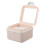 3Pcs Small Retainer Storage Box Plastic Travel Case with Mirror 1