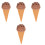 4Pièces Accessoires Glace Artificielle Décor Enfant 10