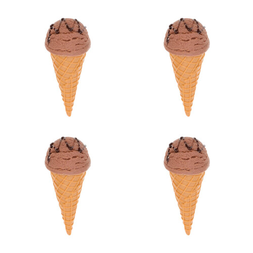 4Pièces Accessoires Glace Artificielle Décor Enfant 2