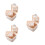 3Pcs Small Retainer Storage Box Plastic Travel Case with Mirror 7