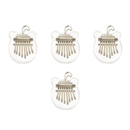 4Pièces Kalimba Musical Souple Et Résistant 2