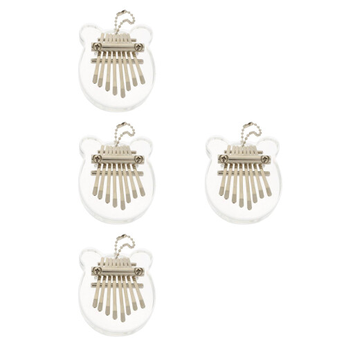 4Pièces Kalimba Musical Souple Et Résistant 1