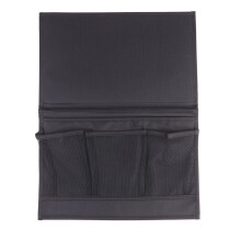2Pièces Poche Rangement Suspendue Noire Pour Lit Chambre Rangée