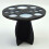 3Pièces Support Pinceaux Noir Rangement Durable 11