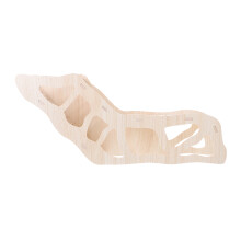 5Pcs Beige Wooden Hamster Hideout Ladder Small Animal Climbing House