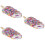 3Pièces Modèles Glaces Violet En PU Durable Pour Décor Et Vitrine 7