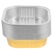 40Pcs Aluminum Foil Pans Multi Color Durable Baking Trays for Oven Use