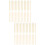 400Pcs Multipurpose Wood Scratch Pens Smooth Surface DIY Accessories 9