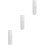 3Pcs Compact White ABS Toothbrush Storage Box Travel Toothpaste Holder 7